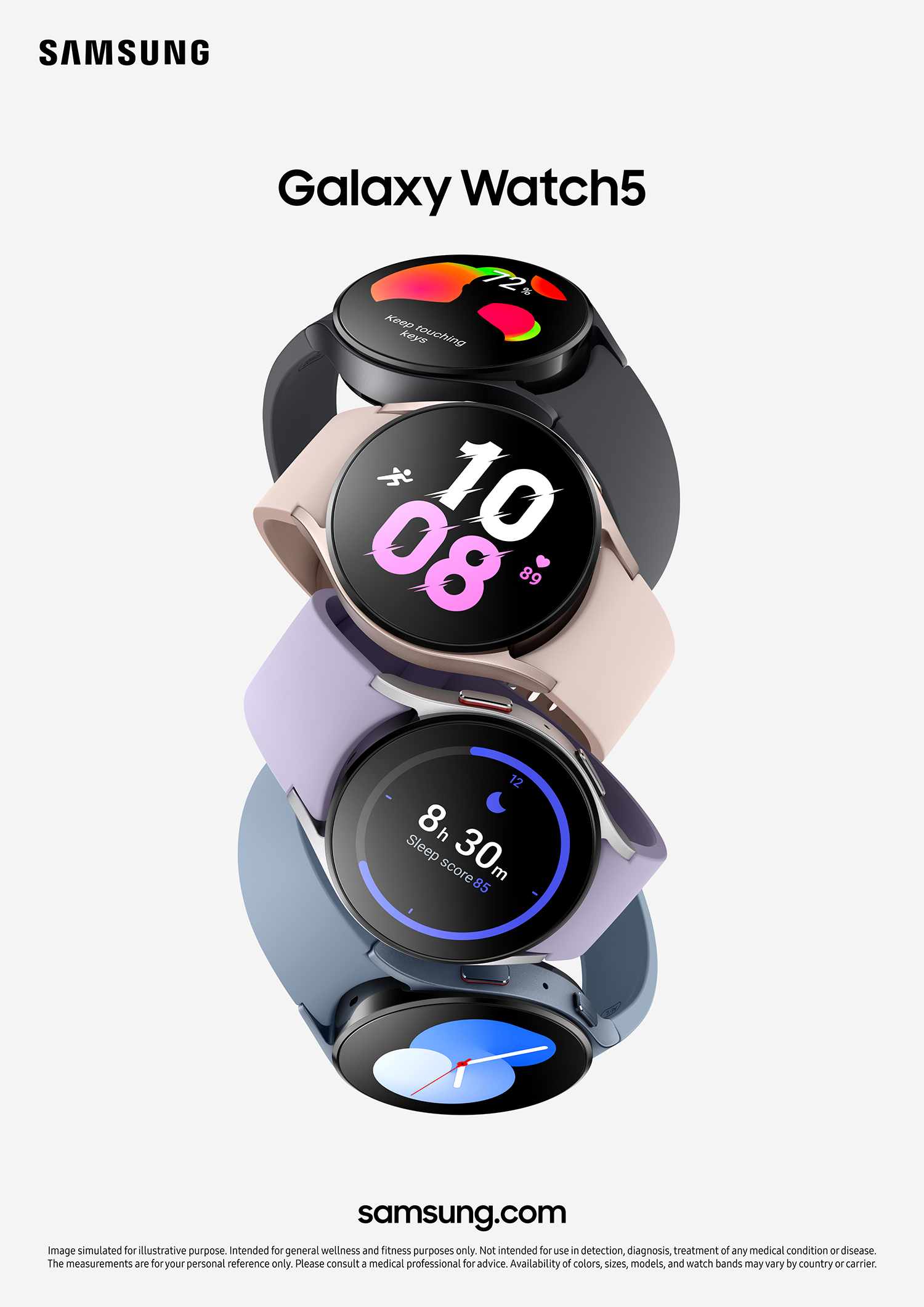Samsung Galaxy Watch 5 藍芽版 
