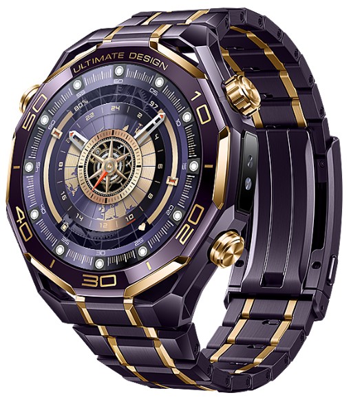 HUAWEI (華為) WATCH ULTIMATE DESIGN 智能手錶紫金款 (國行版)
