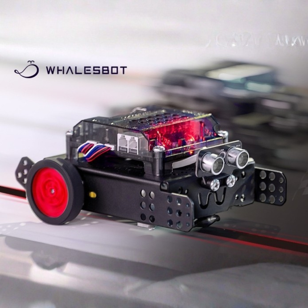 0305 CTM 直播尊享 : 沐賢教育有限公司 Whalesbot Rocky 多功能編程巡線機器人