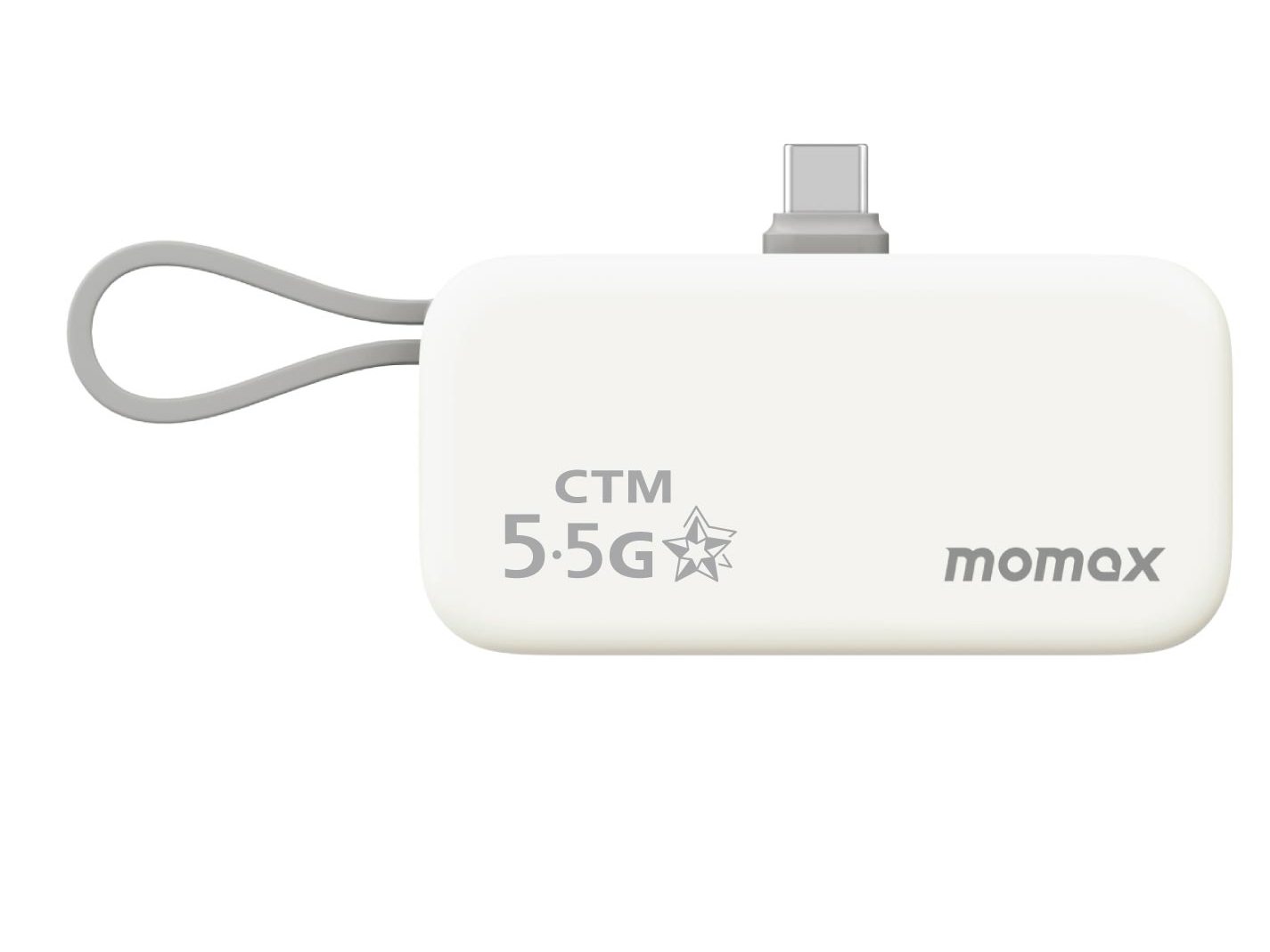 「尊壹會」尊享：CTM x Momax 1-Power Mini 5000mAh 内置可折疊USB-C移動電源