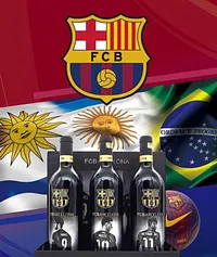 世一集團 西甲巴塞隆拿足球隊FCB官方葡萄酒MSN紀念版2015