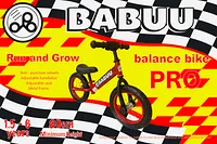 超人媽媽Babuu Pro專業兒童平衡車 - 配充氣輪組