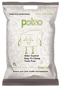貓工場 - PETSO豆腐貓砂 - 綠茶香氣 7L