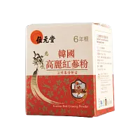 位元堂韓國六年根高麗蔘粉60克裝