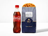 180 Popcorn經典口味三選一(大袋)+10元飲品八選一套餐