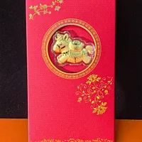 0212 CTM 直播尊享 : 金鑽坊 999.9千足金馬利是封