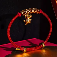 0212 CTM 直播尊享 : 金鑽坊 : 999足金走珠馬上賺錢手繩 